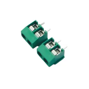 Front View of 2-Pin Terminal Block