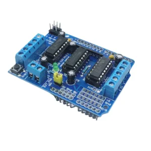 Arduino Motor Shield at an angle