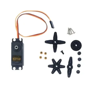 MG995 Servo Motor with Accessories – Top View