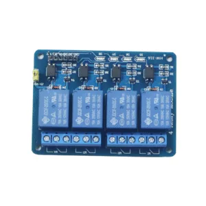 5V 4-Channel Relay Module Front View