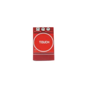 TTP223 Red PCB Touch Sensor Front View