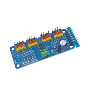 Front view of 16CH Servo Driver Module