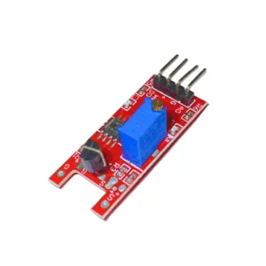 Metal touch sensor module with adjustable sensitivity and output pins