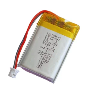 3.7V 300mAh lithium polymer battery 402030 with JST connector for electronics projects